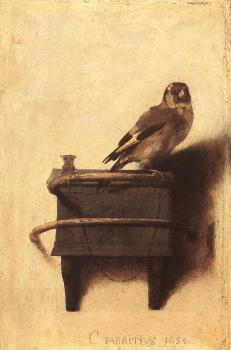 Carel Fabritius : The Goldfinch